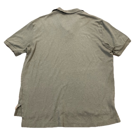 Polo Ralph Lauren Collared Short Sleeve Shirt L Olive Green - Picture 2 of 5